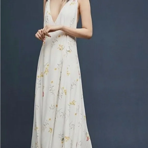 CAPULET | S | Josephine Wrapped White Maxi Dress - Picture 7 of 15